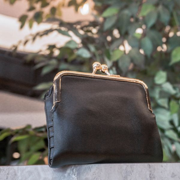 羊皮口金包短夾-紅【LH937】 真皮,羊皮,短夾,女夾,口金包,皮夾,皮包,錢包