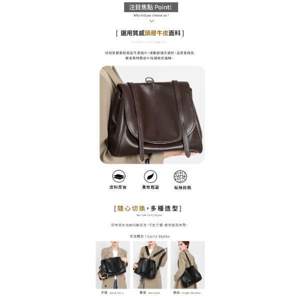 頭層牛皮雙肩包女包【LB1221】 