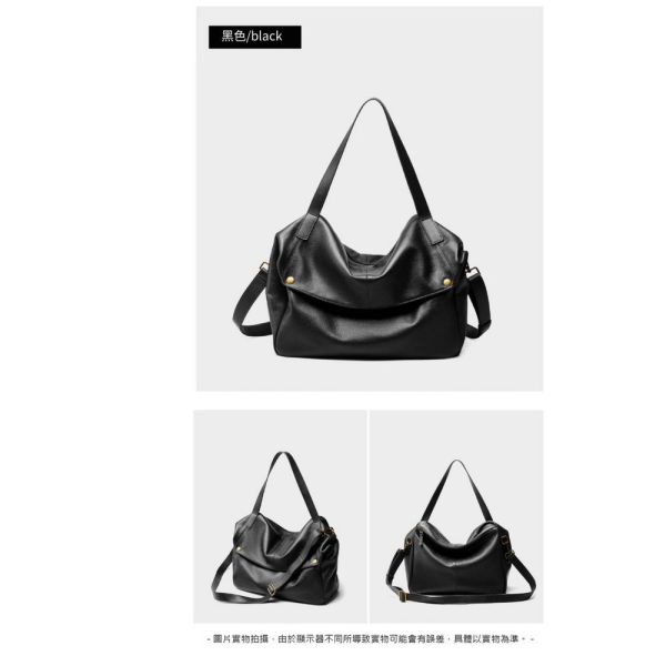 頭層牛皮通勤軟皮單肩包女包【LB1111】 