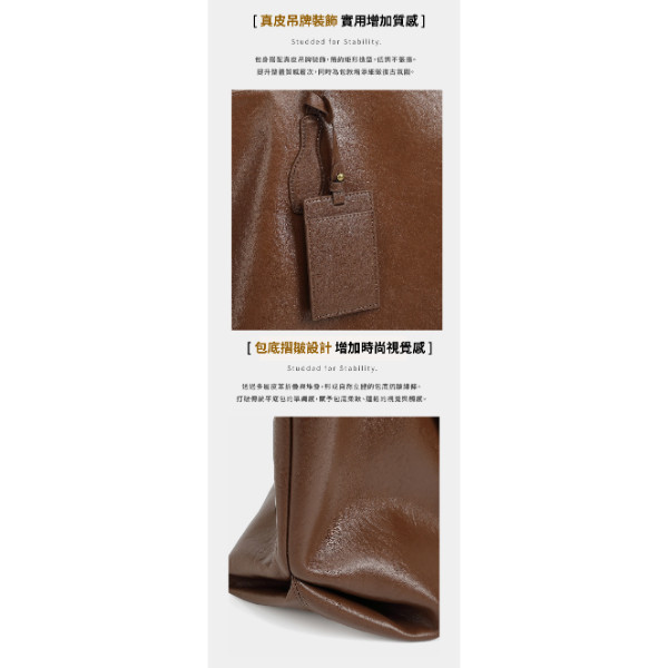 頭層牛皮附加寬肩拖手提包女包【LB1223】 