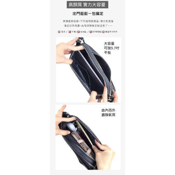 頭層牛皮雙拉鍊2WAY肩背包女包【LB1243】 真皮,牛皮,女包,肩背包