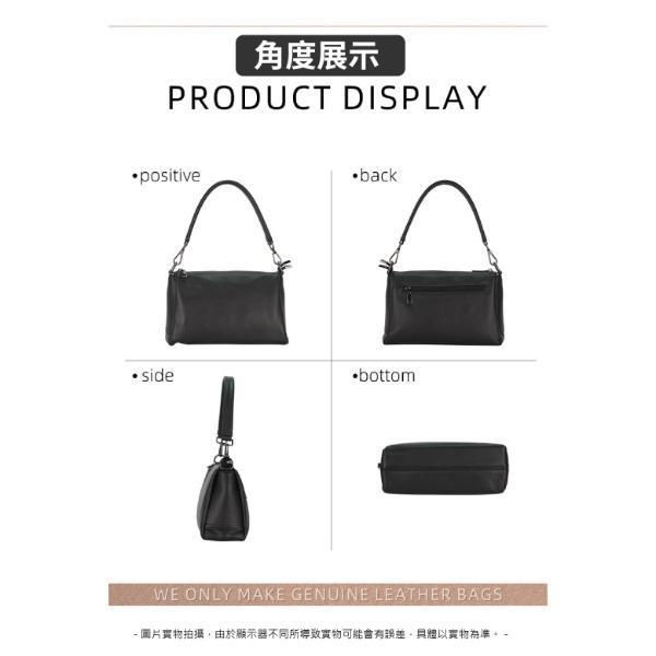 頭層牛皮雙背帶簡約肩背包女包【LB1246】 