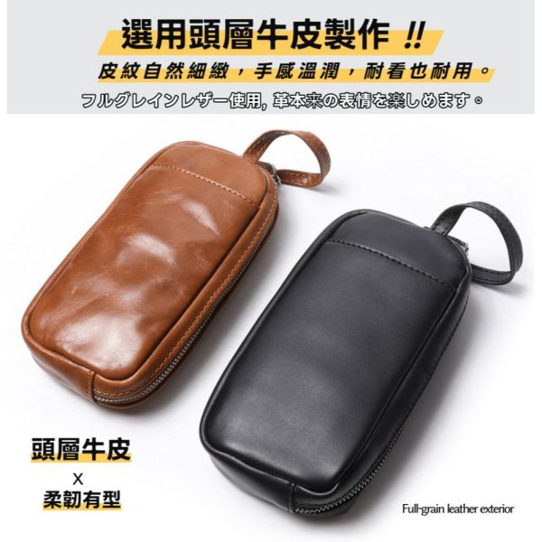 頭層牛皮手提手拿包男夾【LH920】 