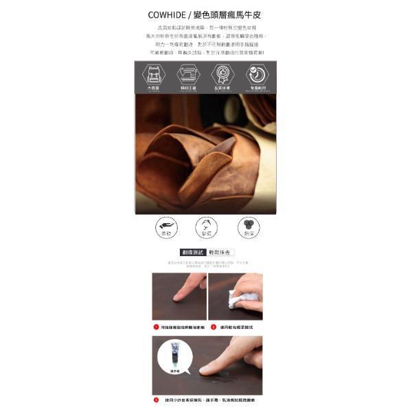 過蠟帆布配頭層牛皮防潑水工作圍裙【LC23】 