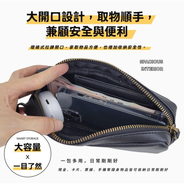 頭層牛皮手提手拿包男夾【LH920】 