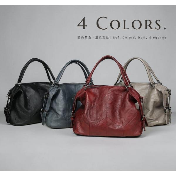 頭層牛皮菱格紋手提包女包【LB1233】 