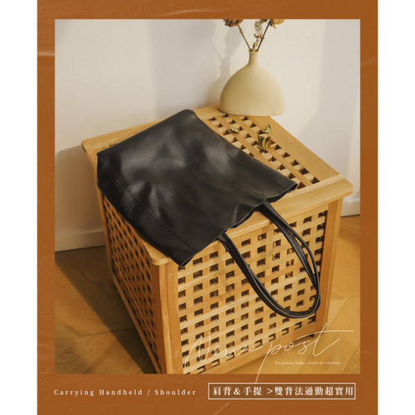 頭層牛皮豎款手提包女包【LB1194】 