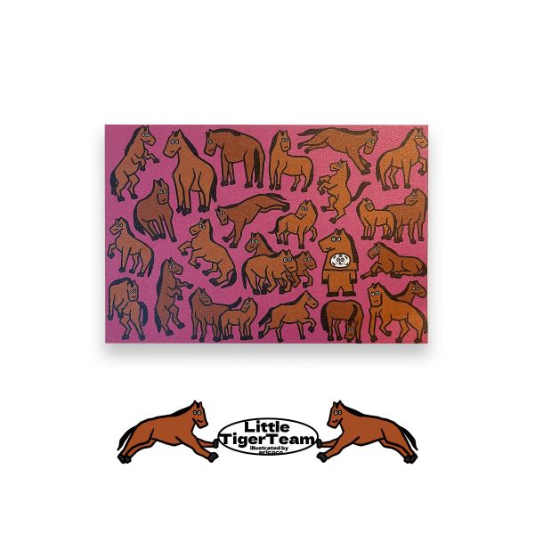 很多馬明信片 小虎紅包,小虎,紅包,春聯,小虎春聯,繪馬,小虎day,馬年