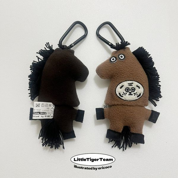 小虎馬吊飾 馬, tshirt, 大學tee