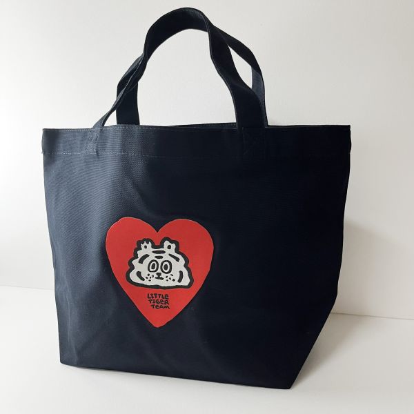 愛心小虎便當袋 小虎,帆布袋
