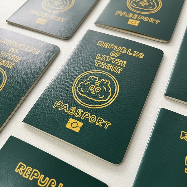 小虎國護照 小虎國護照,防偽,晟道設計,鉅冠印刷,印刷創新科技研究發展中心