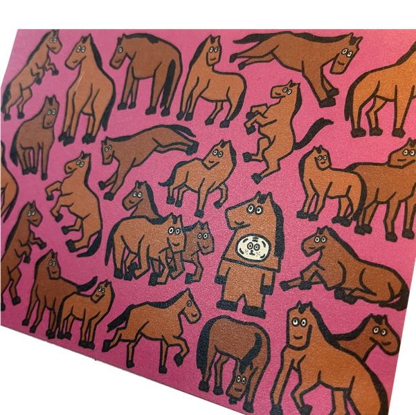 很多馬明信片 小虎紅包,小虎,紅包,春聯,小虎春聯,繪馬,小虎day,馬年