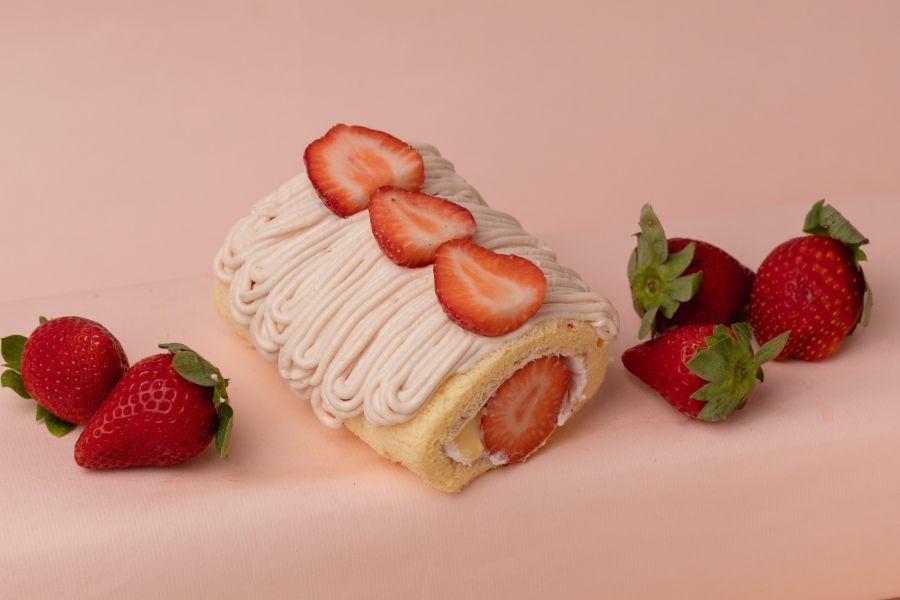 【草莓季新品】草莓鮮奶捲 