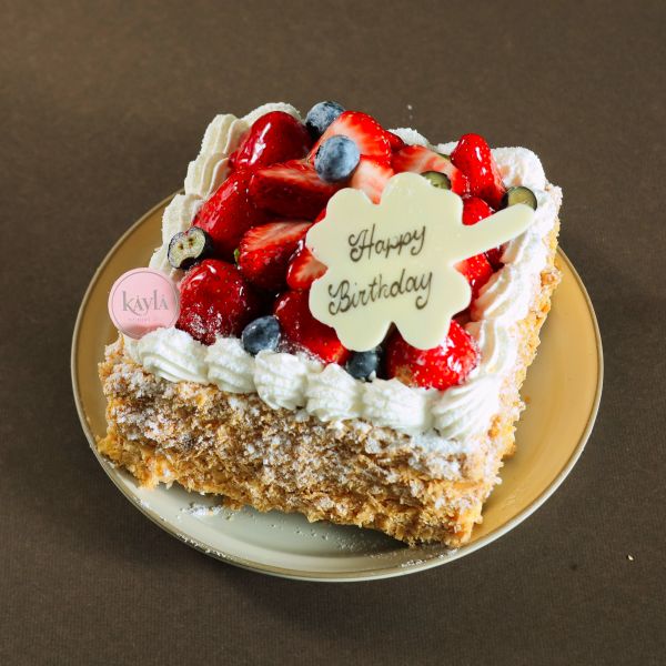 【草莓季限定】草莓千層派 