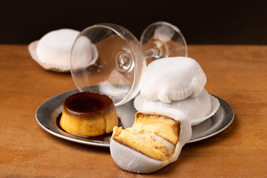 【2026新品】焦糖布丁大福3入 