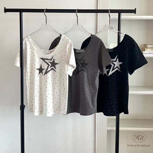 Fw46 秋季 星星tee 