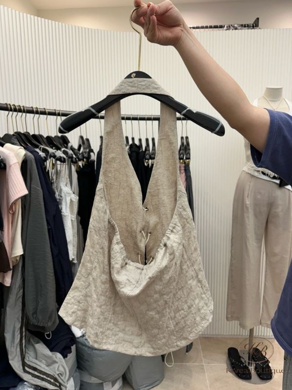 Su97 夏裝 綁帶背心 