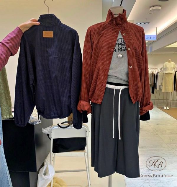 FW2672 秋季 細格紋外套 