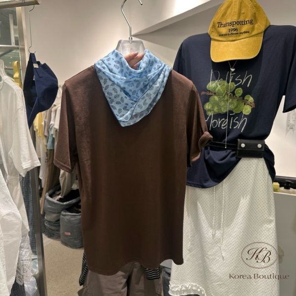 Sv56 夏裝 附上絲巾的tee 