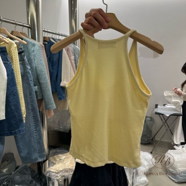 Spv73 夏裝 可搭配在開襟外套 單穿 或者西裝外套的u領bra top 