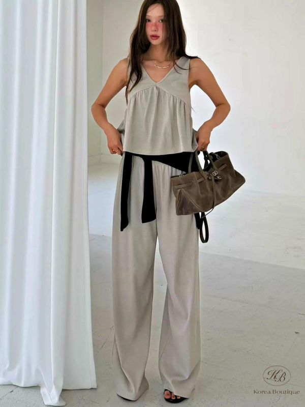 SS442 春季 簡約休閒褲裝 