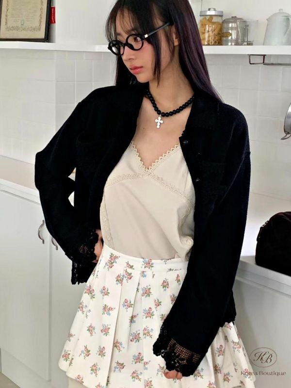 SS220 春季 好美小細節也很多的針織外套 