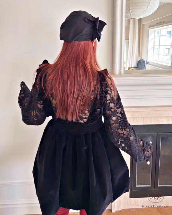 Fw401 秋季 千金小姐姐的背心洋裝 