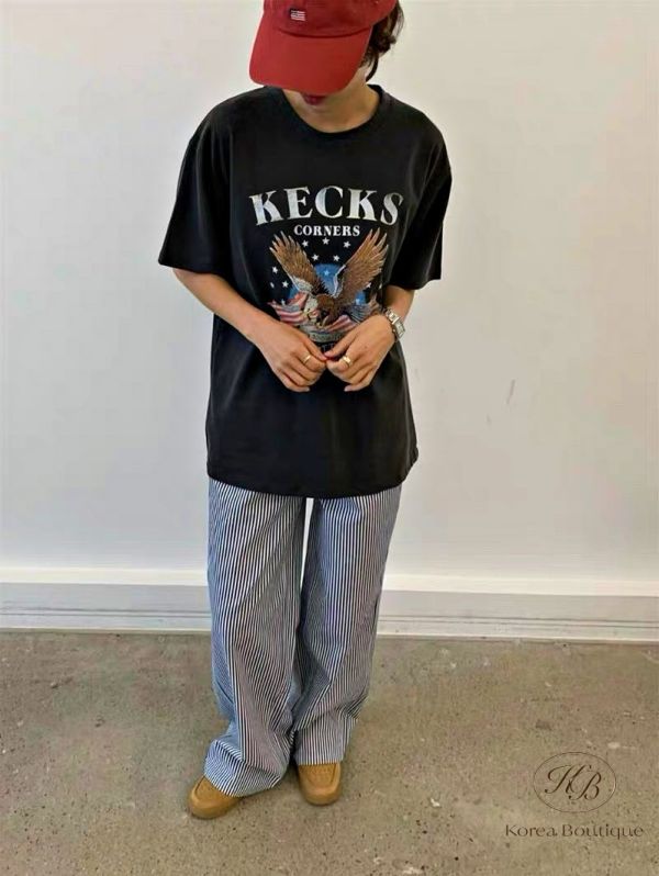 Fw146 秋季 老鷹 水洗tee 