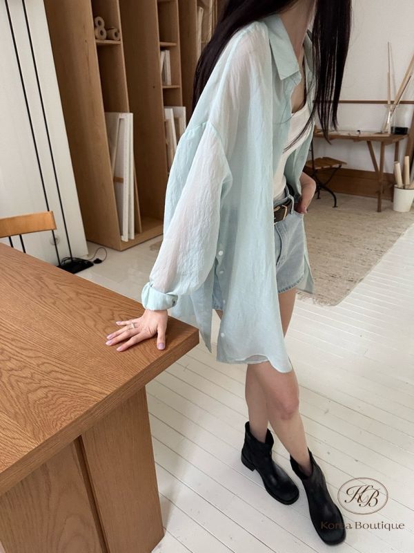 Sv37 夏裝 兩件質感襯衫 