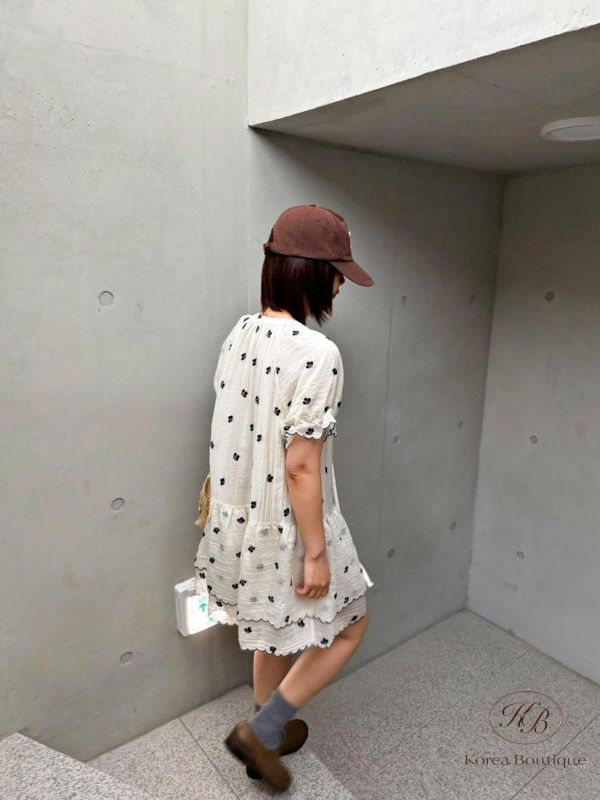 SS422 春季 好美的民俗感洋裝 