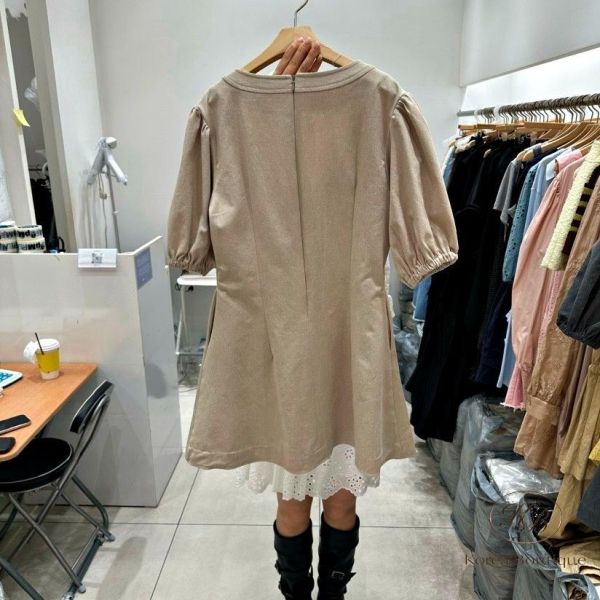 SS201 春季 穿起來很美的 v領洋裝 