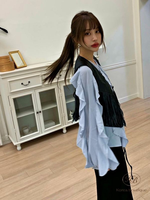 Fw97 秋季 流蘇背心 