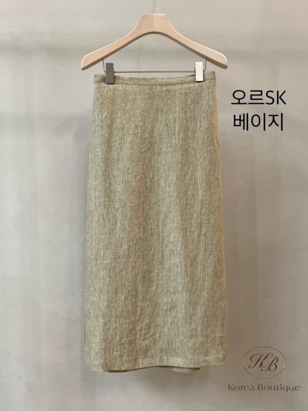 Sv61 夏裝 亞麻背心套裝 