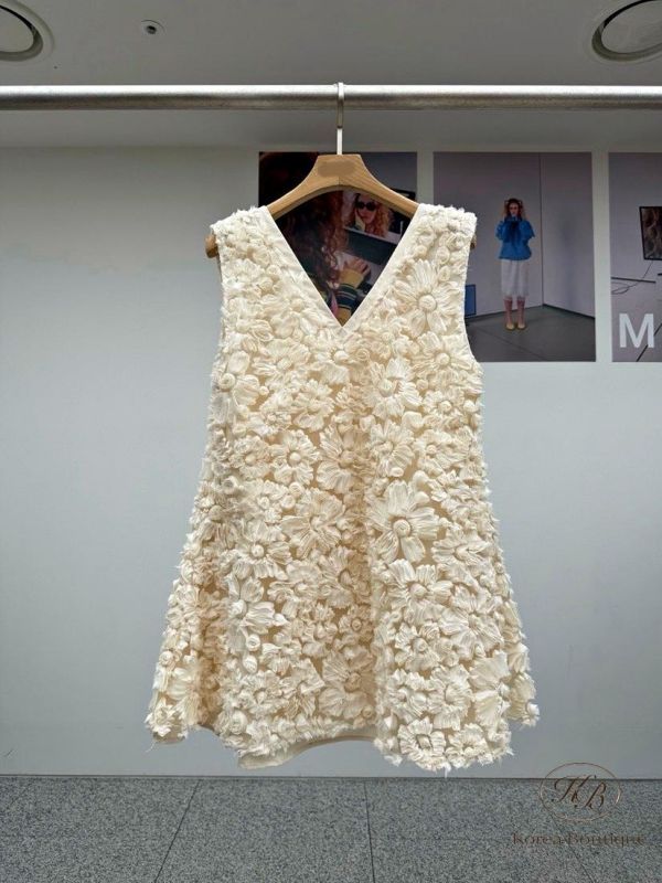 SS446 春季 玫瑰重工洋裝 