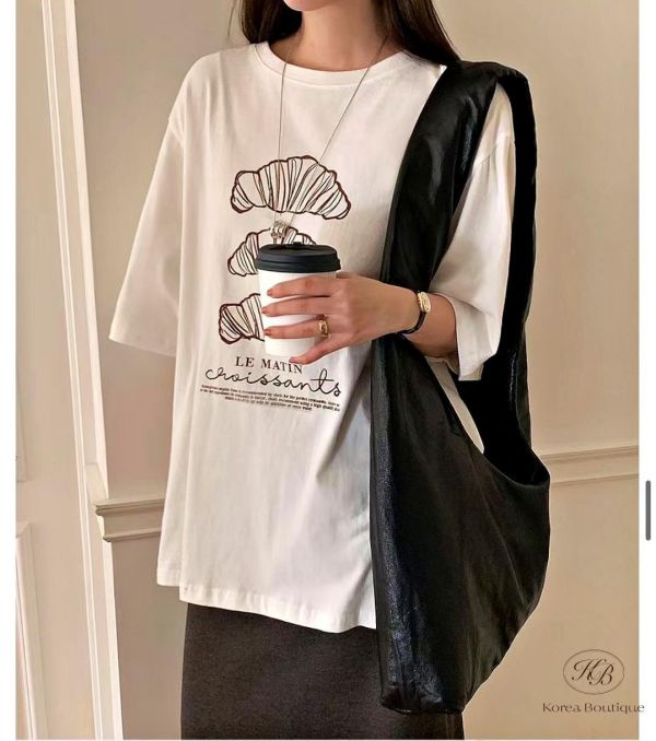 SS88 春季 超可愛可頌tee 