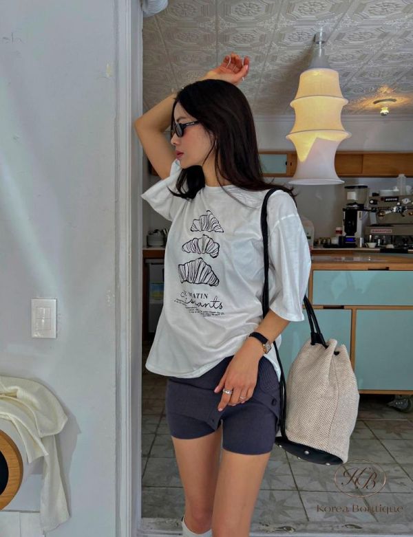 SS88 春季 超可愛可頌tee 