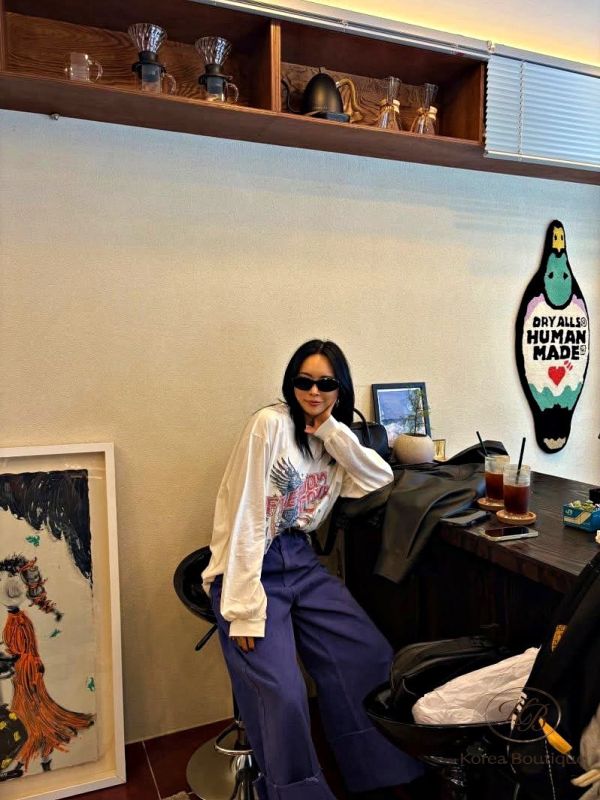 Fw215 秋季 老鷹水洗棉長袖 