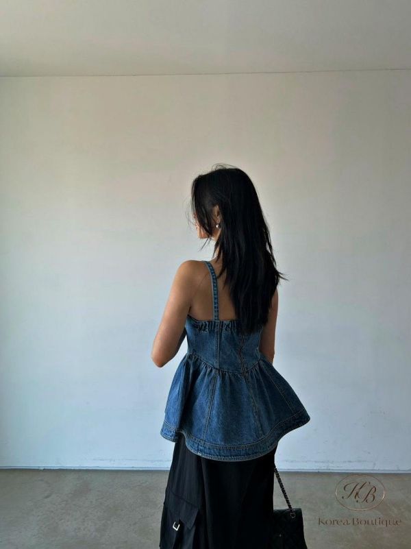 SS180 春季 馬甲洋裝感上衣 