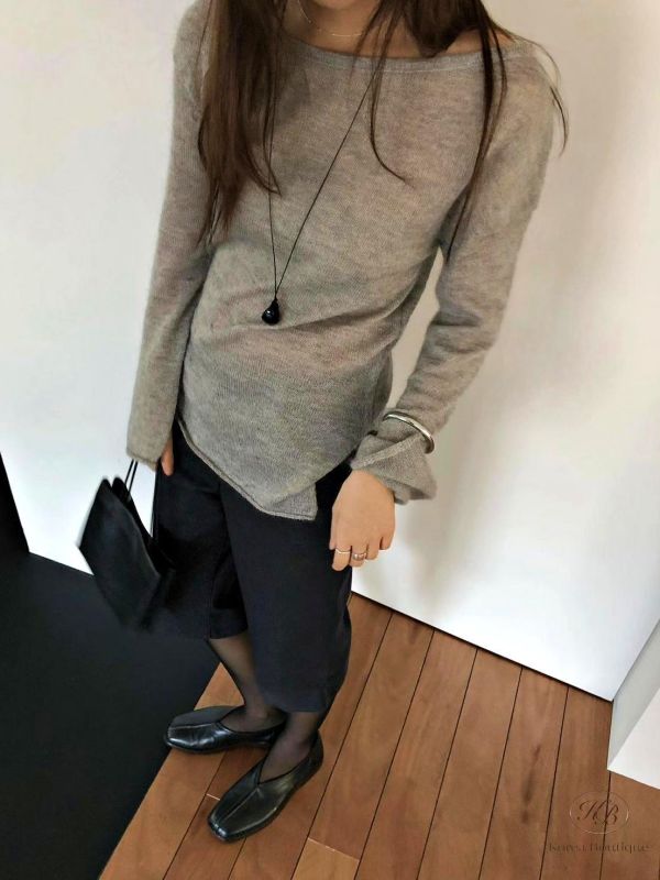 FW2705 秋季 慵懶感手袖上衣 