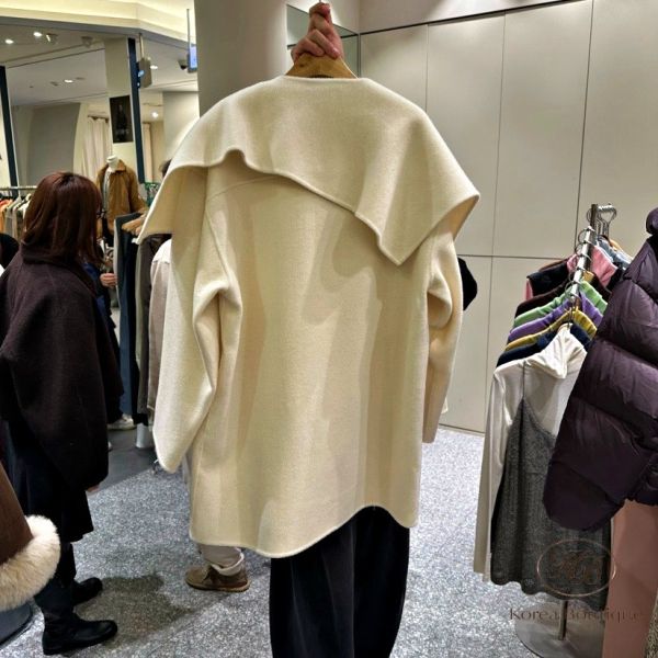 FWKR05 冬季 羊毛手工輕大衣 羊絨大衣 