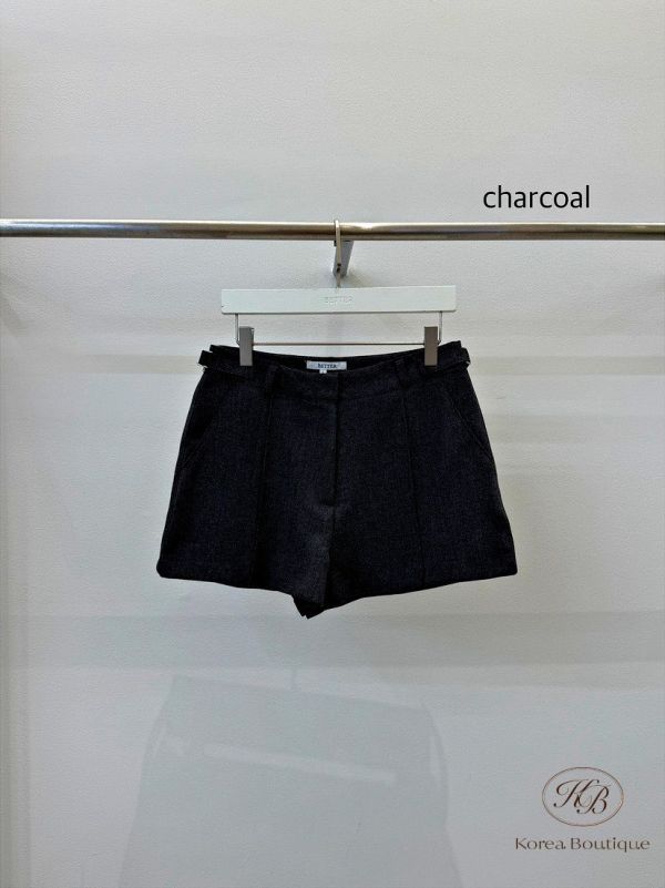 Fw351 秋季 毛呢西裝短褲 