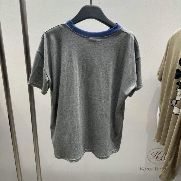 Sv06 夏裝 米老鼠撞色tee 