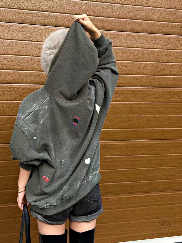 Fw366 秋季 童趣運動長外套 