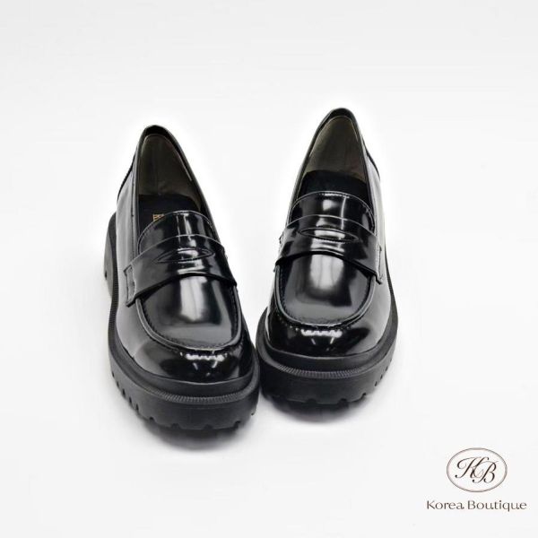 SS166 春季 春夏還是需要一雙樂福鞋 跟高4公分 