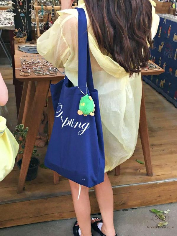 SS466 春季 水桶造型帆布包 