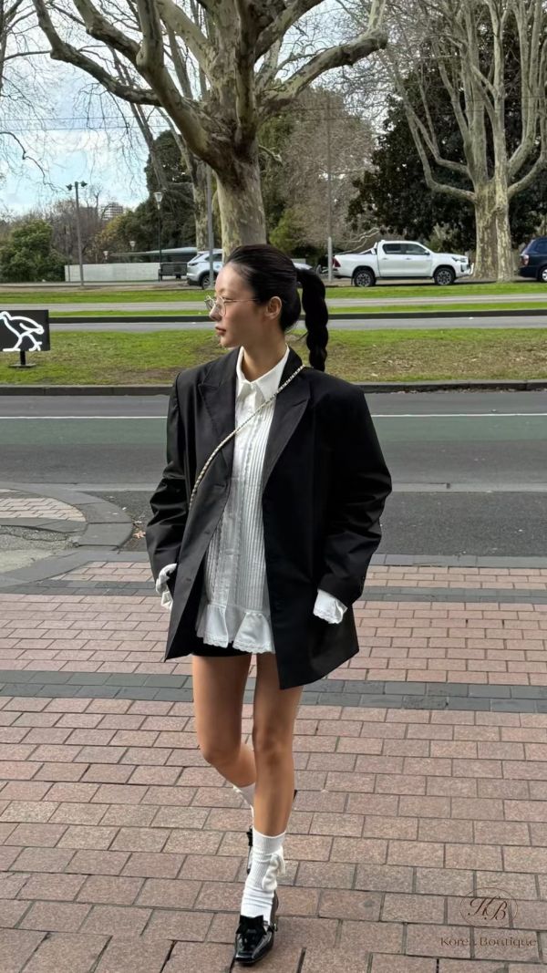 Fw76 秋季 袖口很美的長版襯衫 