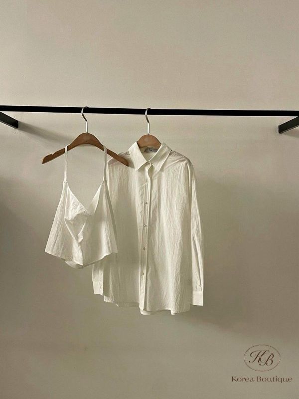 SS170 春季 兩件式質感襯衫 