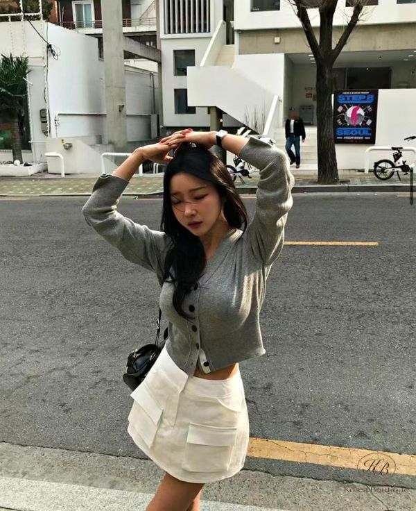 SS259 春季 大排扣針織外套 