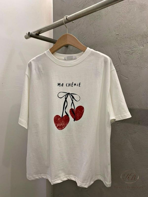 SS386 春季 櫻桃蝴蝶結上衣 