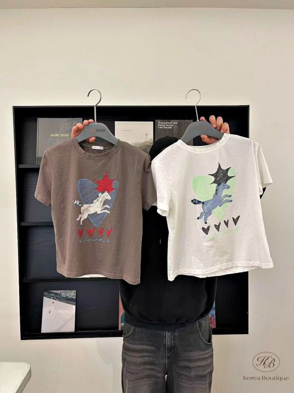 SS161 春季 馬年穿可愛的馬tee 